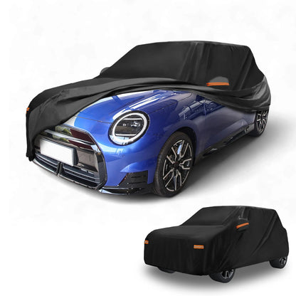 Waterproof Car Cover for Mini Cooper 2DR 2002-2021 Black 210D-PU