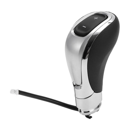 Automatic Gear Shifter Knob Black Silver Tone for Buick Encore (2013–2019)