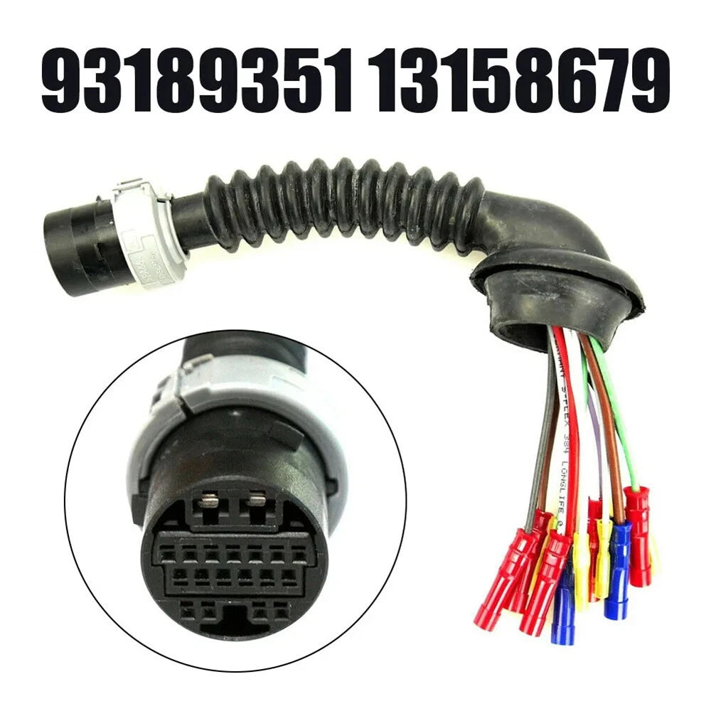 1pc 19Pin Door Wiring Harness Connector for Vauxhall Astra H, Zafira B (2004-2014)