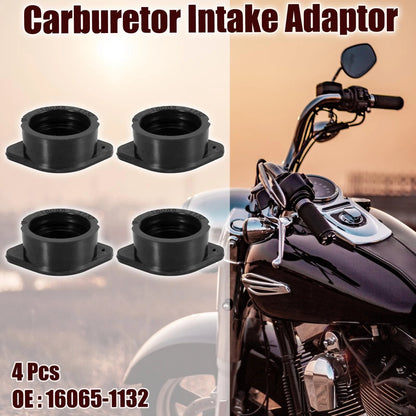 Carburetor Intake Adaptor Connector / 4 x Kawasaki