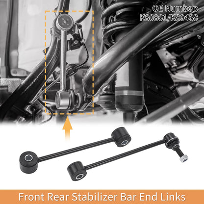 4pcs Front Rear Stabilizer Sway Bar Links for Jeep Commander (2006-2010)