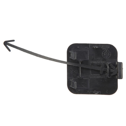 Rear Bumper Tow Hook Cover for Mercedes-Benz W221 (2007-2009) Matte Gray