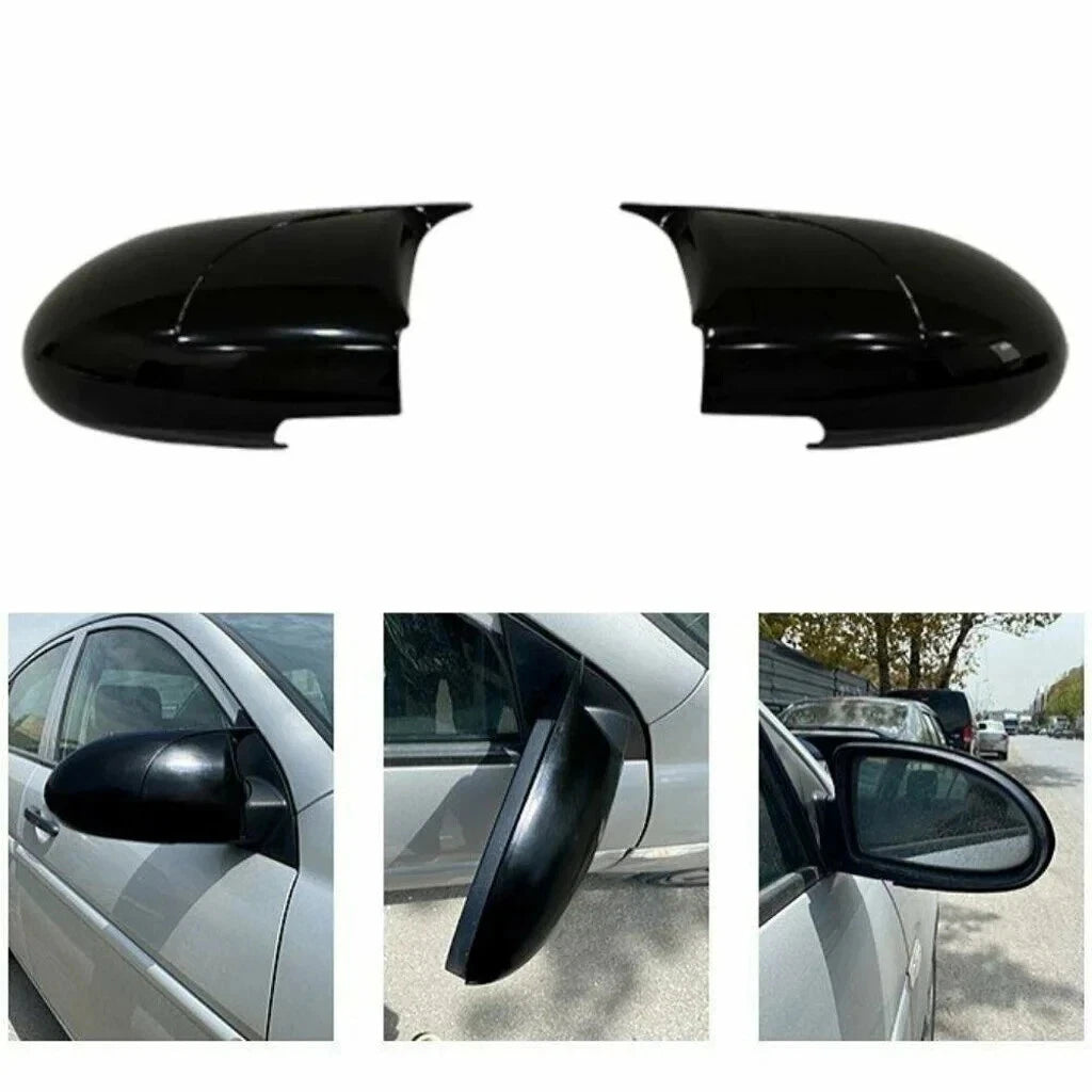 Side View Mirror Cover for Hyundai Accent Era Gloss Black (2005-2011)