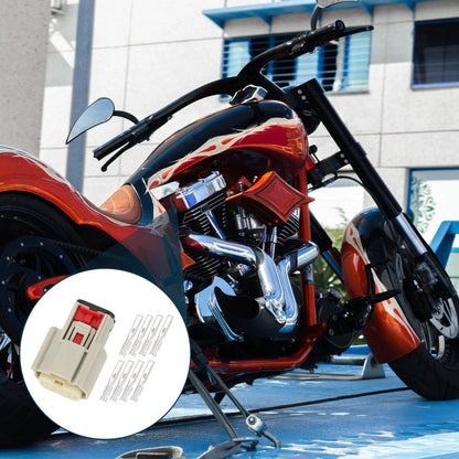 8 Pin Wiring Harness Connector Plug for Harley-Davidson
