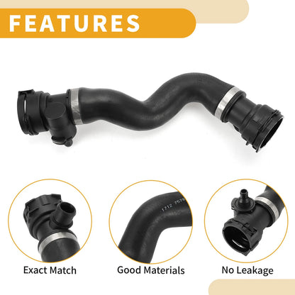Radiator Coolant Hose for BMW 7 Series F01 F02 F03 F04 730i (2009-2015)