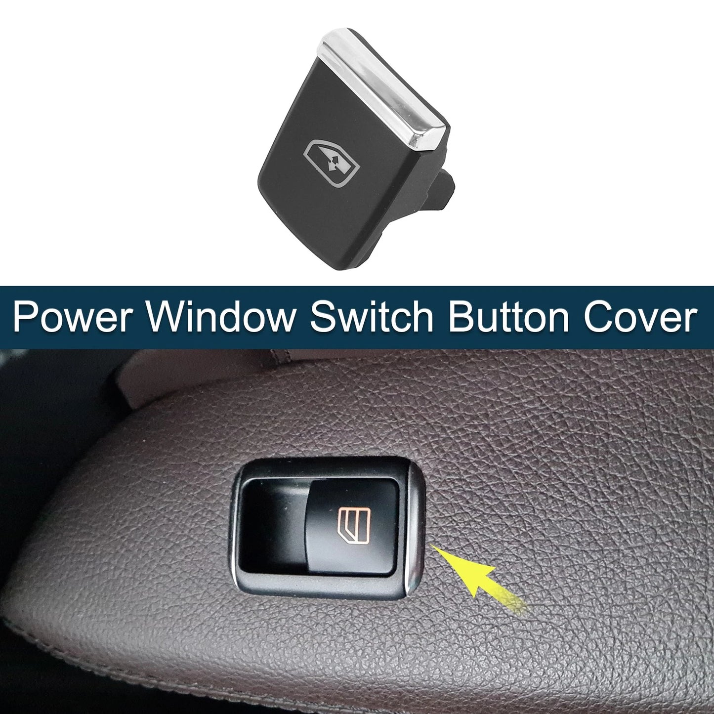 Power Window Switch Cover for Porsche Cayenne (2011-2018) Passenger Side