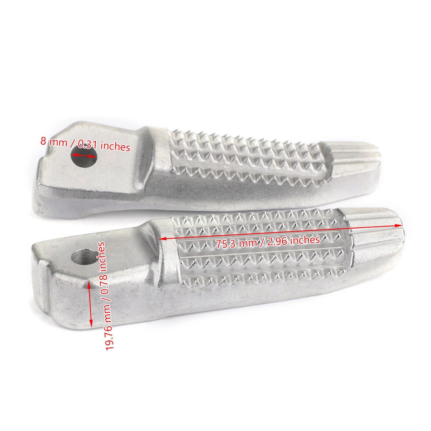 Rear Foot Pegs for BMW F800R K1300S K1300R K1200S K1200R R1200S (2006-2017)