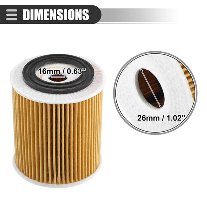 Engine Oil Filter Set for Mini Cooper (2002-2008)