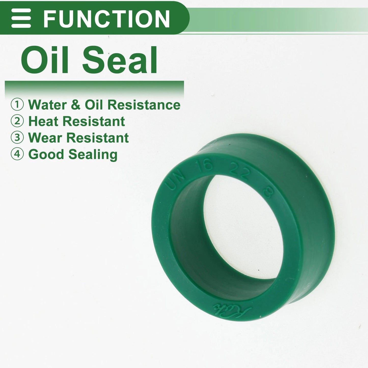 Oil Seal / 16x22x8mm 5 Pcs / Seal Ring Rotary Shaft Seal TPU for Make Model