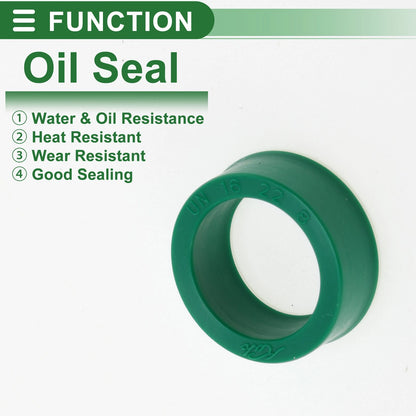 Oil Seal / 16x22x8mm 5 Pcs / Seal Ring Rotary Shaft Seal TPU for Make Model