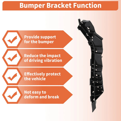 Bumper Bracket 1 Pair for Subaru Legacy Outback (2010-2014)