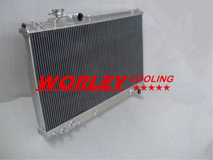 Aluminum Radiator for Toyota Supra MK4 JZA80 3.0L 2JZ-GTE (1993-2002)