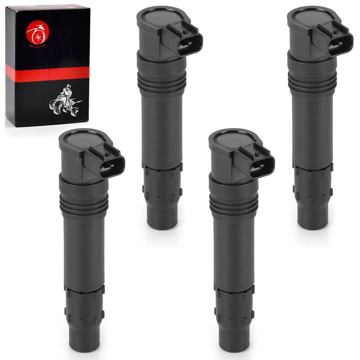 4 x Ignition Coils for Kawasaki Ninja ZX-12R (2000–2005)