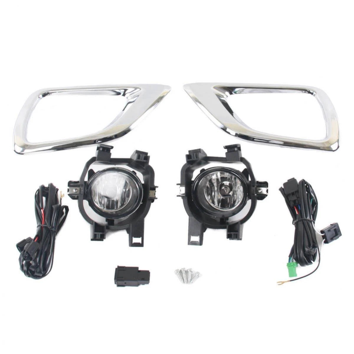 Fog Light Replacement Spot Lamp Set Fits Nissan Navara NP300 S23 UTE 2014-18 D06