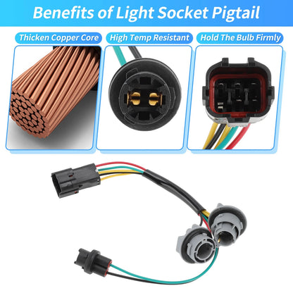 Tail Light Socket Wire Harness for Kia Sedona (2016-2018)