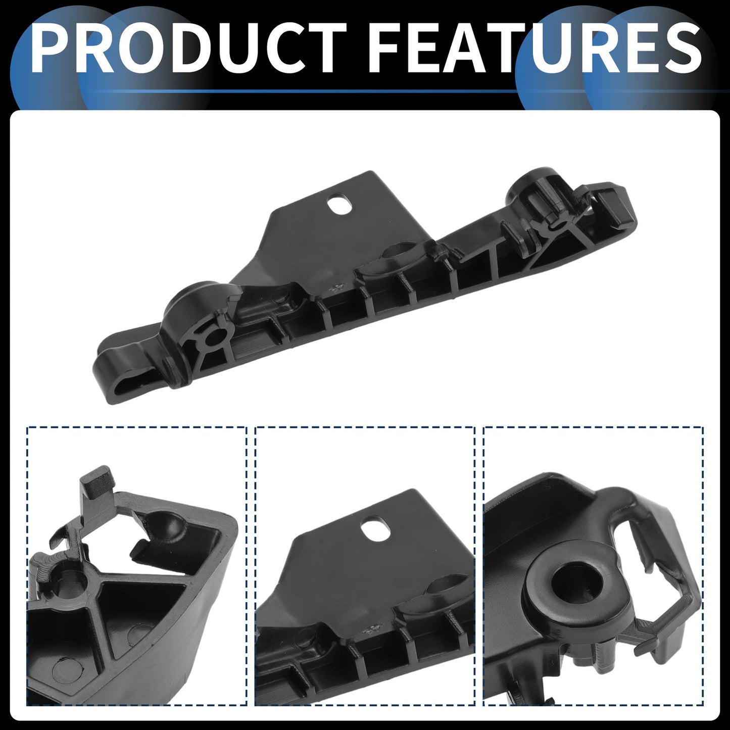 Left Front Bumper Retainer Bracket for BMW M550i xDrive (2018-2022)