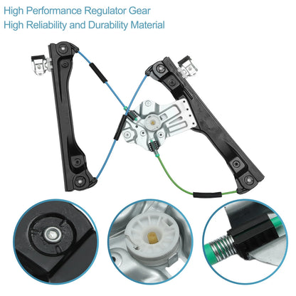 Front Left Power Window Regulator Base 1.4L L4 for Chevrolet Volt (2010-2015)
