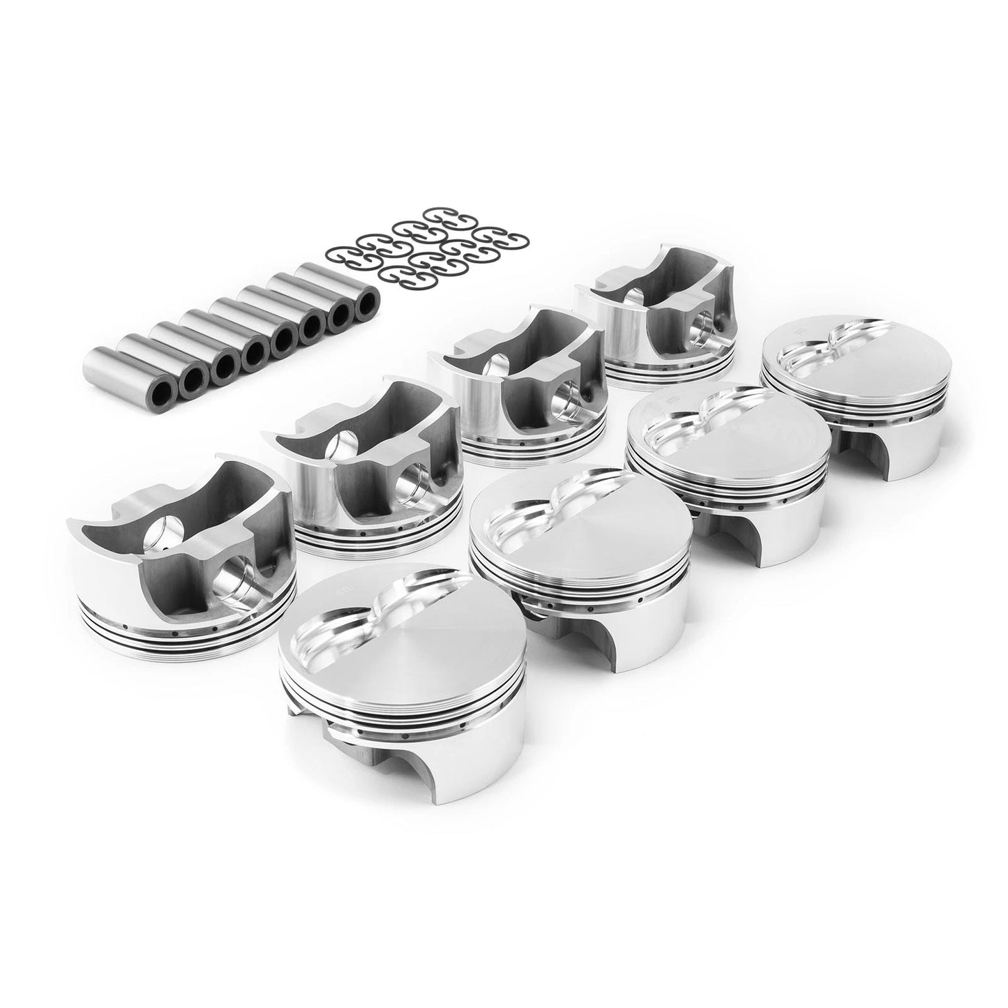 4.000" Bore 1.065" .927" Flat Top Forged Pistons for Chevy LS2