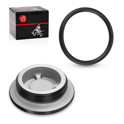 Black Crankcase Cover Plug w/ O-Ring for Suzuki Hayabusa GSX1300R (1999–2024)