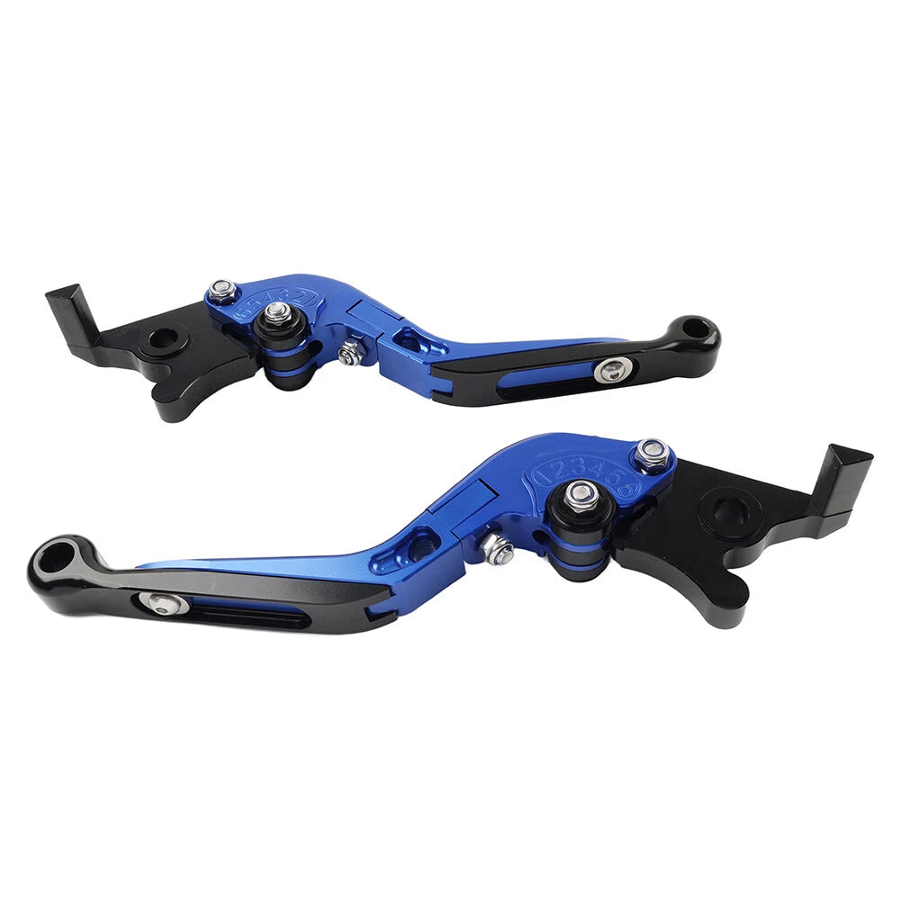 Blue Extendable Brake Clutch Levers for BMW R1200GS R1200GS ADV (2004-2013)