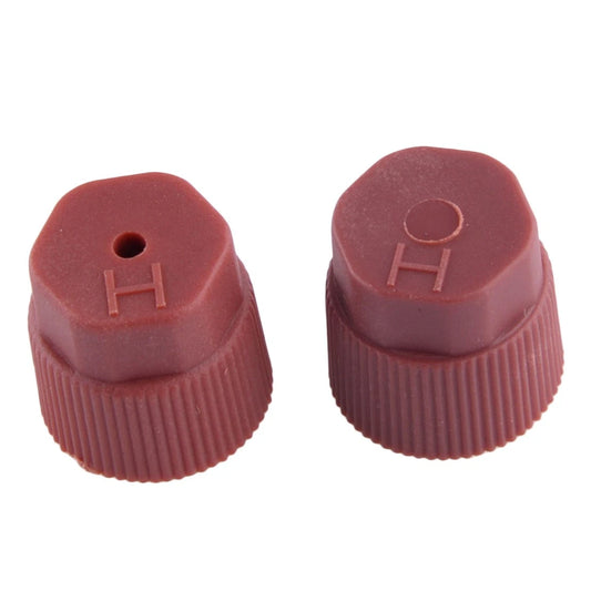 10pcs A/C System Cap & Valve Cores Rapid Seal Kit for Air Conditioning