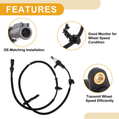 ABS Wheel Speed Sensor for Ford Excursion Front Right (2000-2005)
