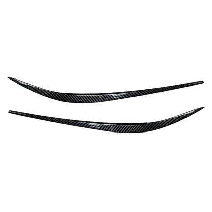 Carbon Fiber Headlight Eyebrow Eyelid Covers for BMW 3 Series (2019-2021)