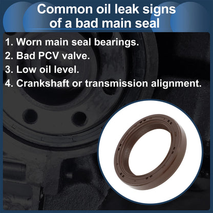Crankshaft Oil Seal for Hyundai Accent, Kia Rio (1994-2011)