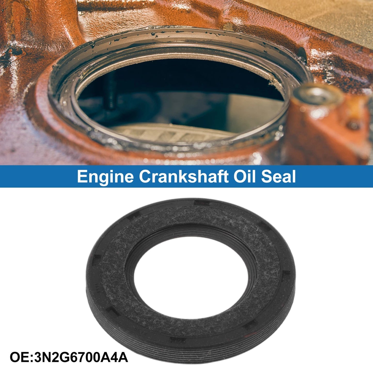 Crankshaft Oil Seal for Ford Focus 1998-2012 Engine Main Seal