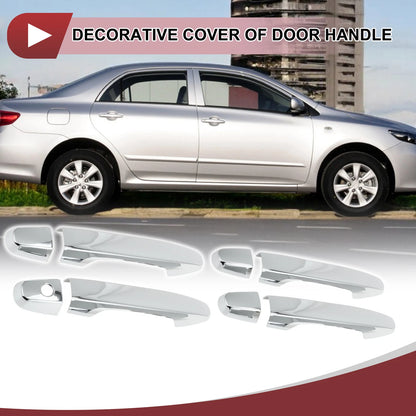 Car Door Handle Covers  for Honda CR-V (2012-2016) Silver Tone ABS