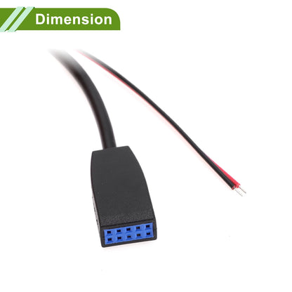 Stereo Radio Harness Bluetooth AUX Adapter for BMW E46 3-Series (1998-2006)