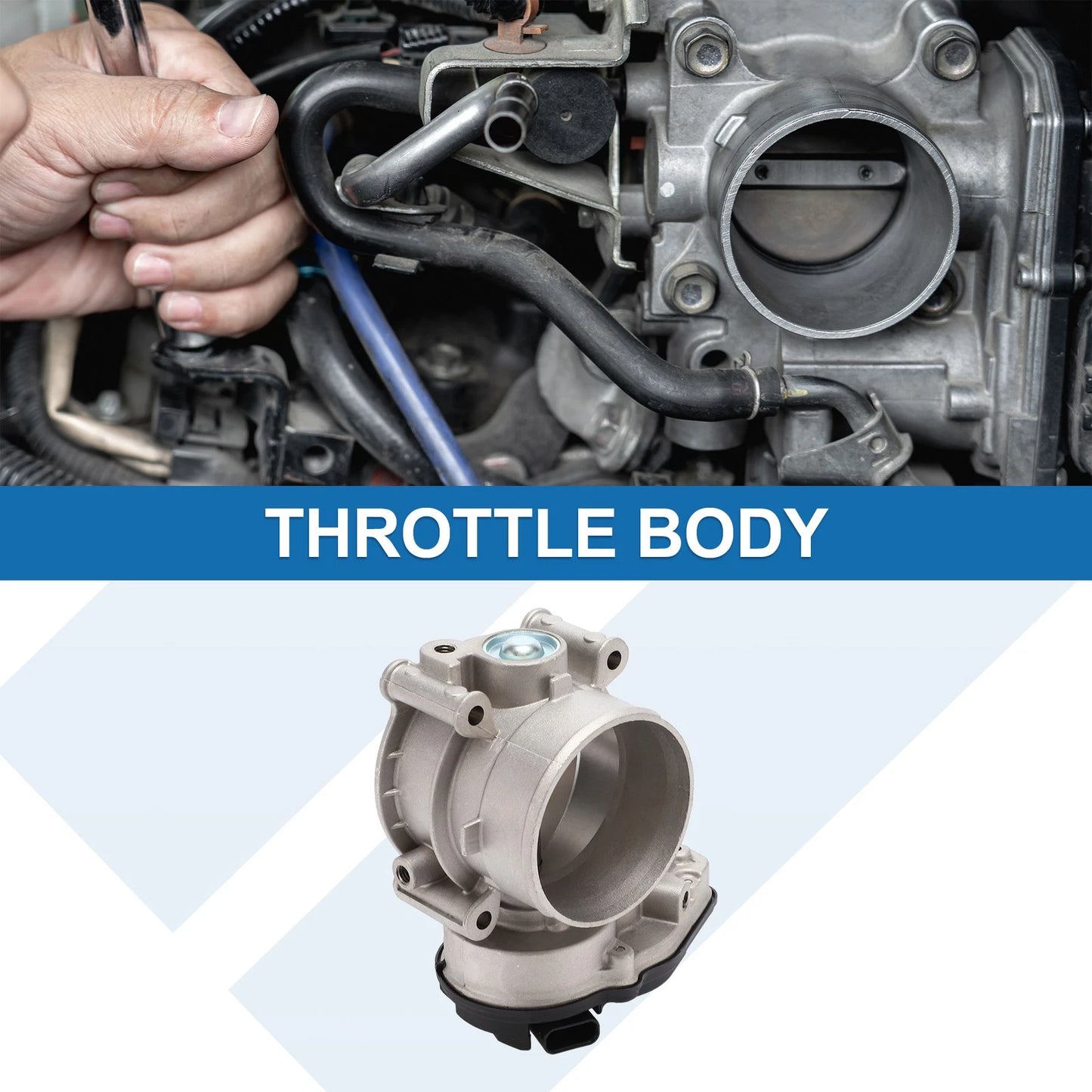 Throttle Body for Ford F-150, Expedition (2011-2017)
