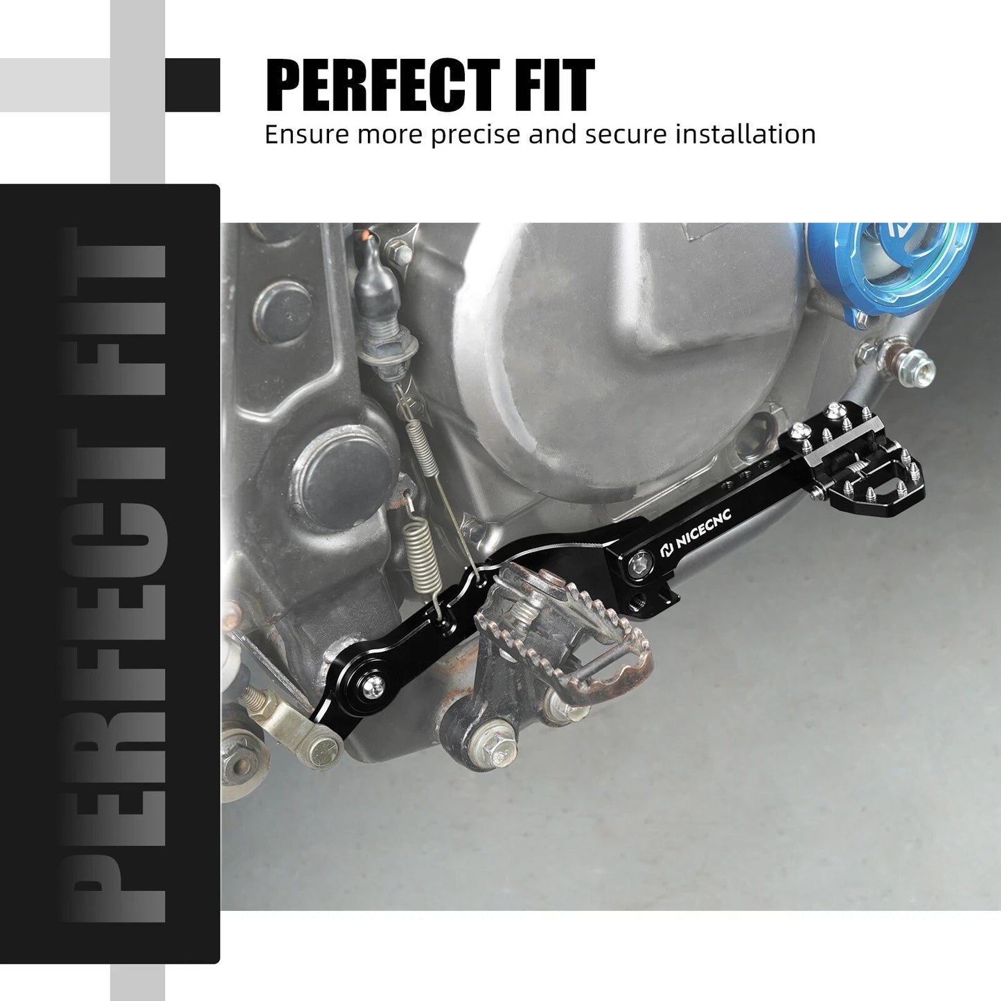 Lowered Adjustable Rear Brake Lever for Suzuki DR650S/SE (1996-2025)