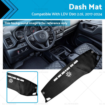 Dash Mat Sun Protection Pad for LDV D90 (2017-2024)