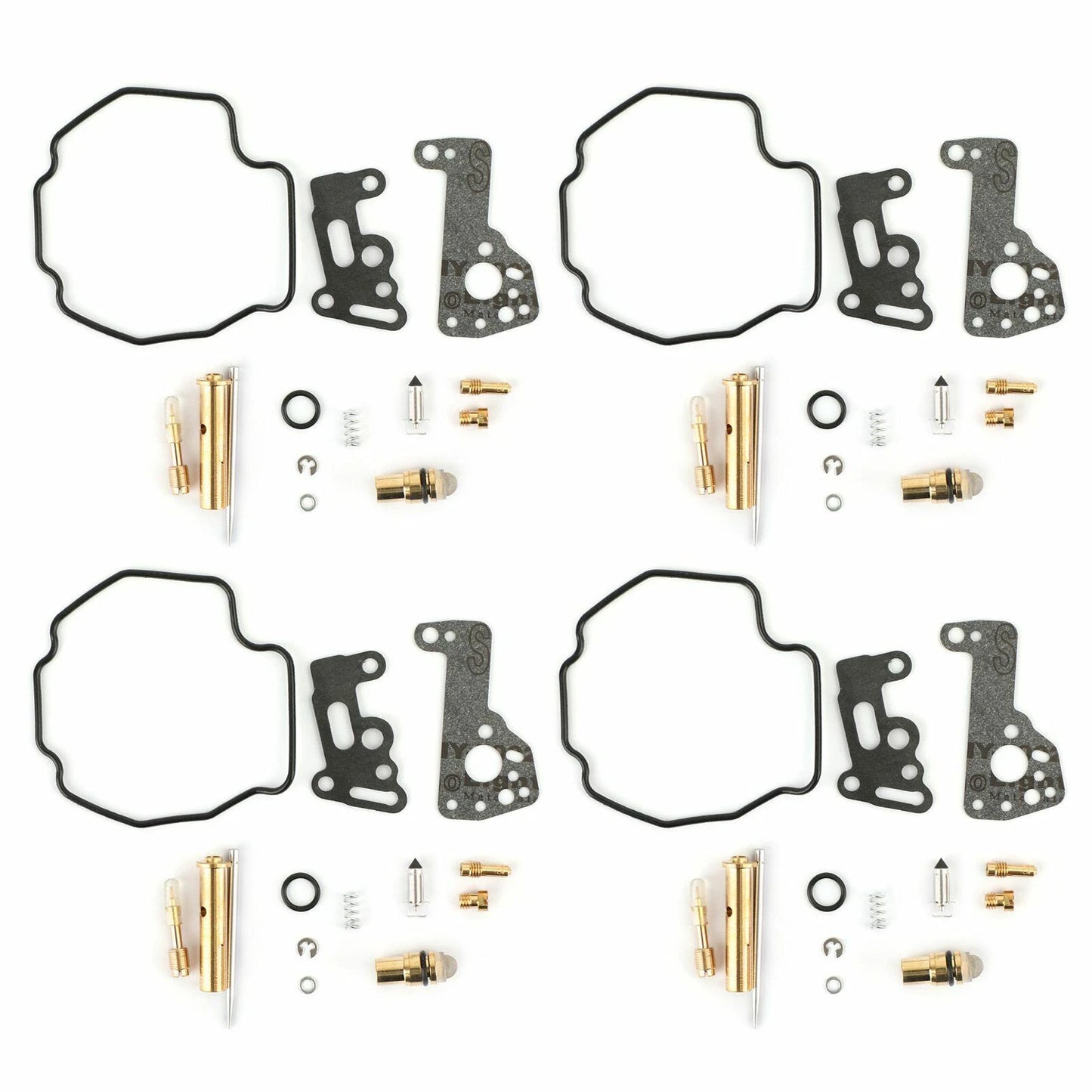 4X Carburetor Repair Kit for Yamaha VMX 1200, VMAX XVZ 1300 (1985-1999)