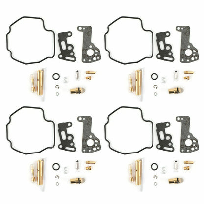 4X Carburetor Repair Kit for Yamaha VMX 1200, VMAX XVZ 1300 (1985-1999)