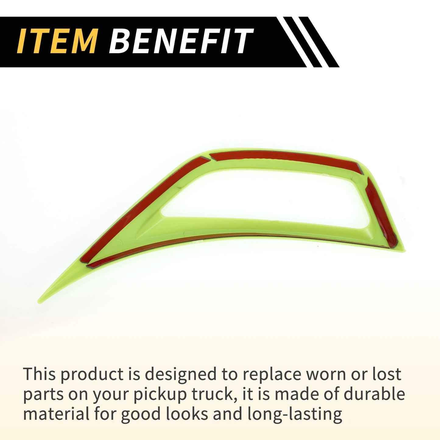 Fender Side Air Outlet Vent Cover for Jeep Wrangler JL JLU Gladiator JT (2018-2023)