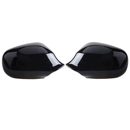 Gloss Black Side Mirror Covers for BMW E90 LCI 328i 335i (2009-2012) 2 x Caps
