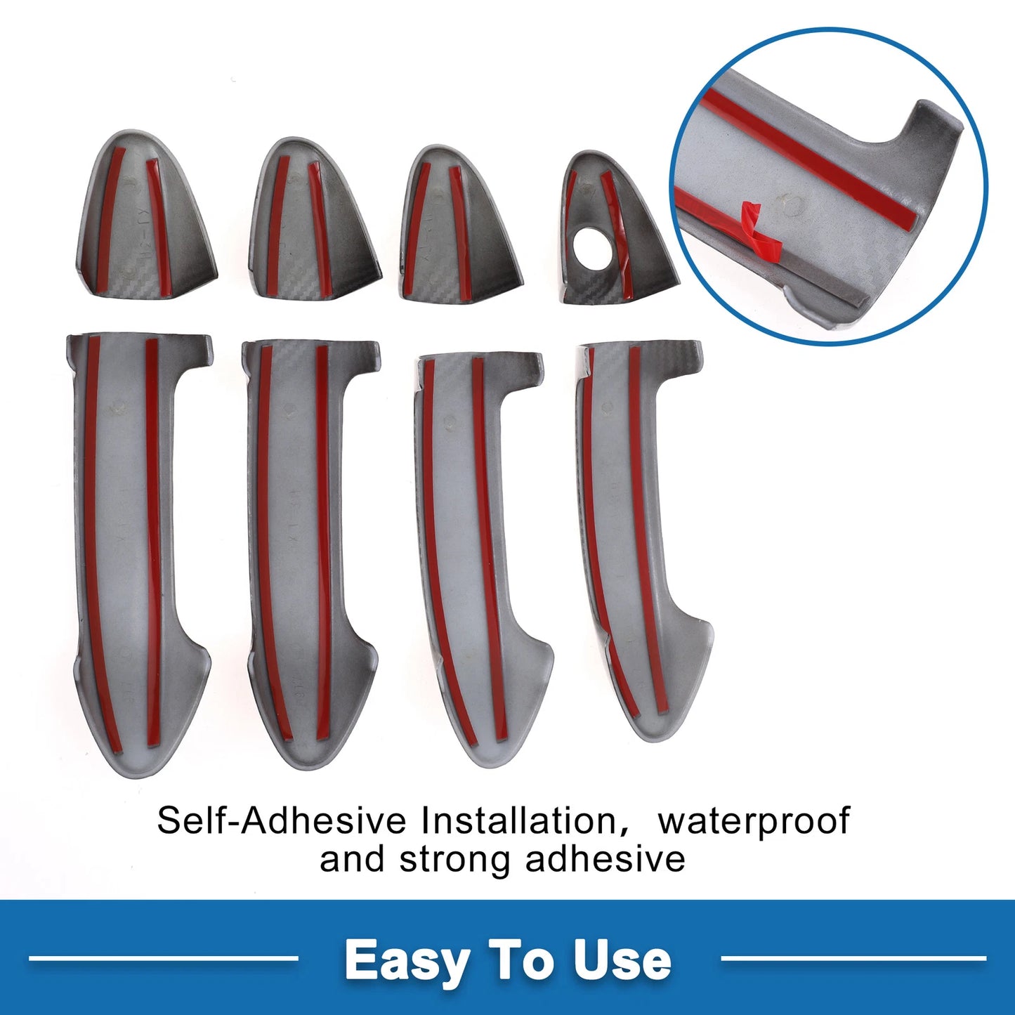 Door Handle Cover Trim for Ford Fiesta (2009-2012) - ABS