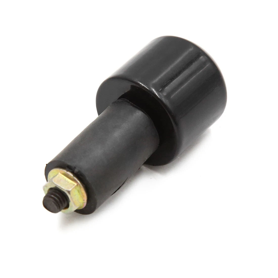 2 x 17mm Black Motorcycle Anti-Vibration Bar End Grip Caps for GS