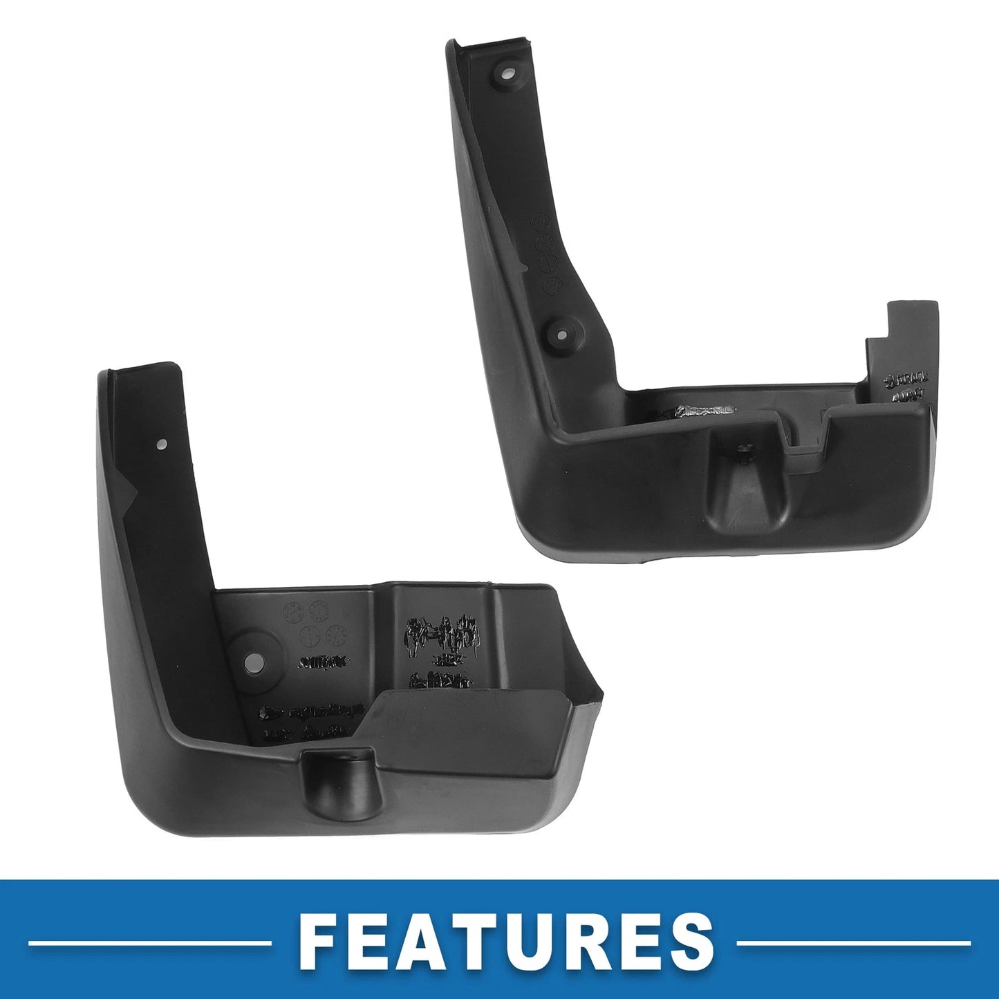 Mud Flap Splash Guards for Subaru Outback (2010-2014)