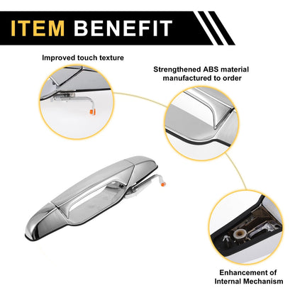 Rear Right Exterior Door Handle for Cadillac Escalade