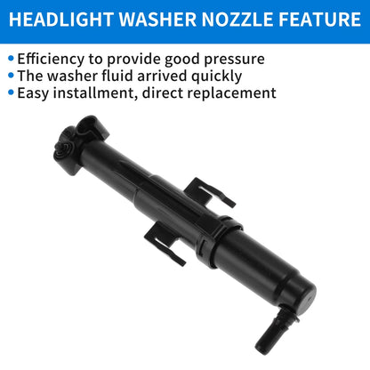Left Passenger Side Headlight Washer Nozzle for BMW X3 (2004-2010)