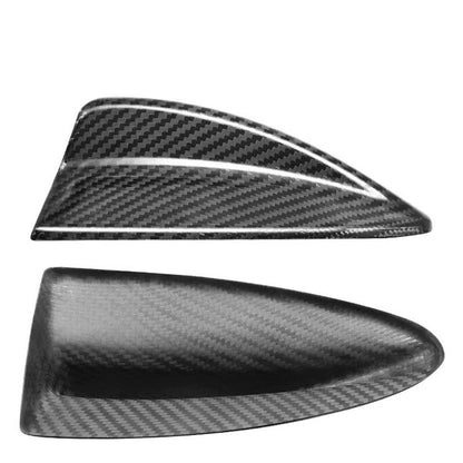 Car Carbon Fiber Roof Antenna Cover Trim for BMW E46 E90 E92 3 Series