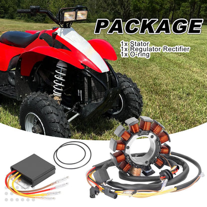 Stator and Regulator for Polaris Sportsman 500 6x6 2002 (S# 02-00893)