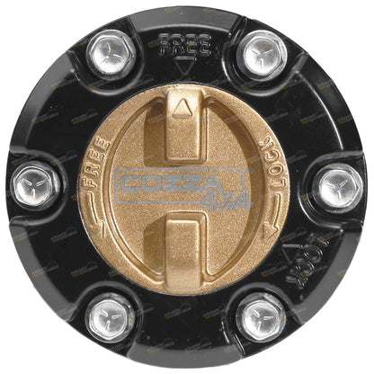 2 x Free Wheeling Hubs for Toyota Landcruiser 76-105 Series (1998–2017)