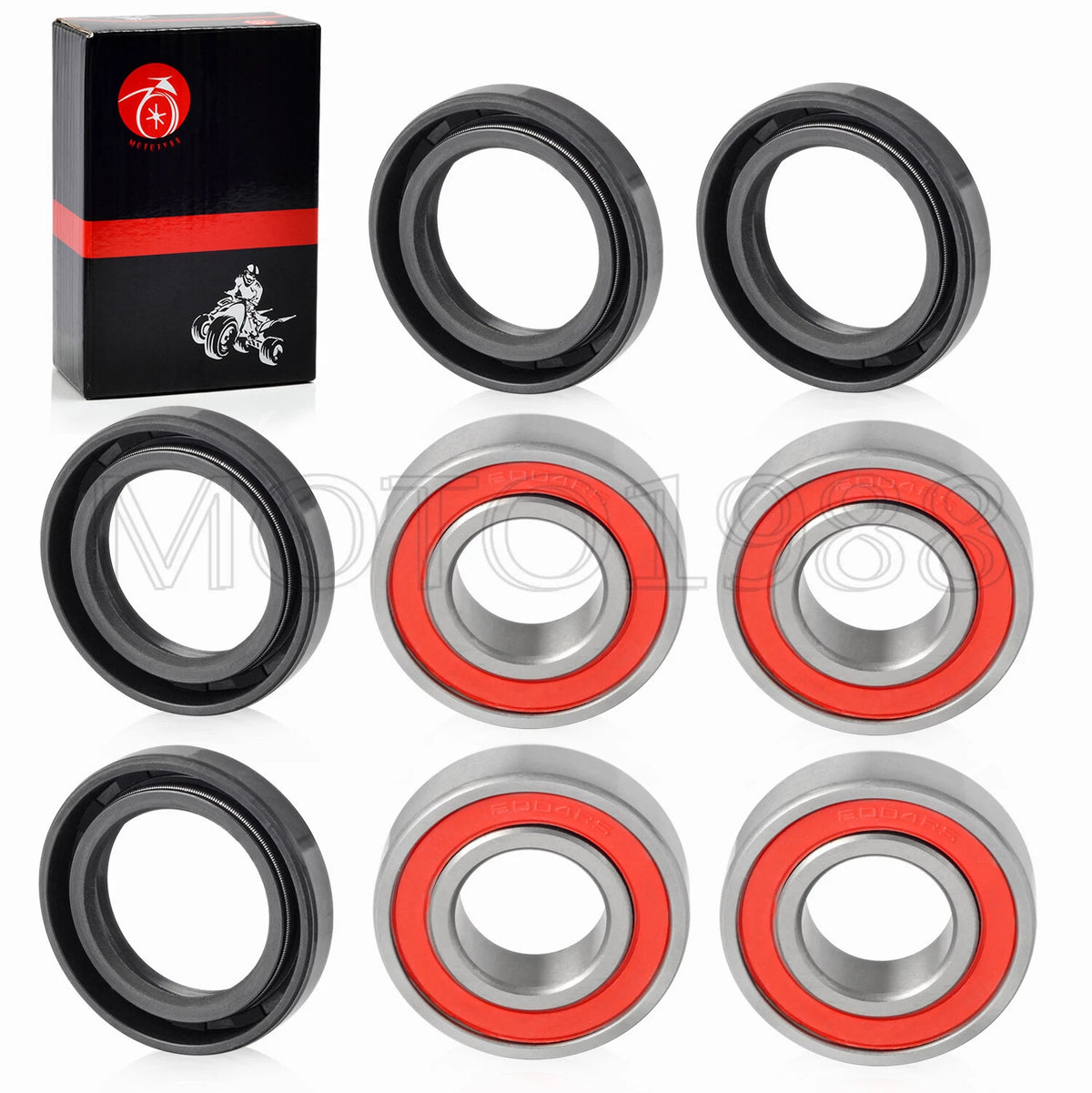 Front Wheel Bearings & Seals Kit for HONDA FourTrax 200 TRX200D (1990–1997)