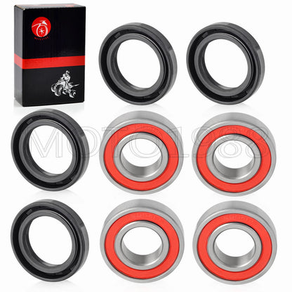 Front Wheel Bearings & Seals Kit for HONDA FourTrax 200 TRX200D (1990–1997)