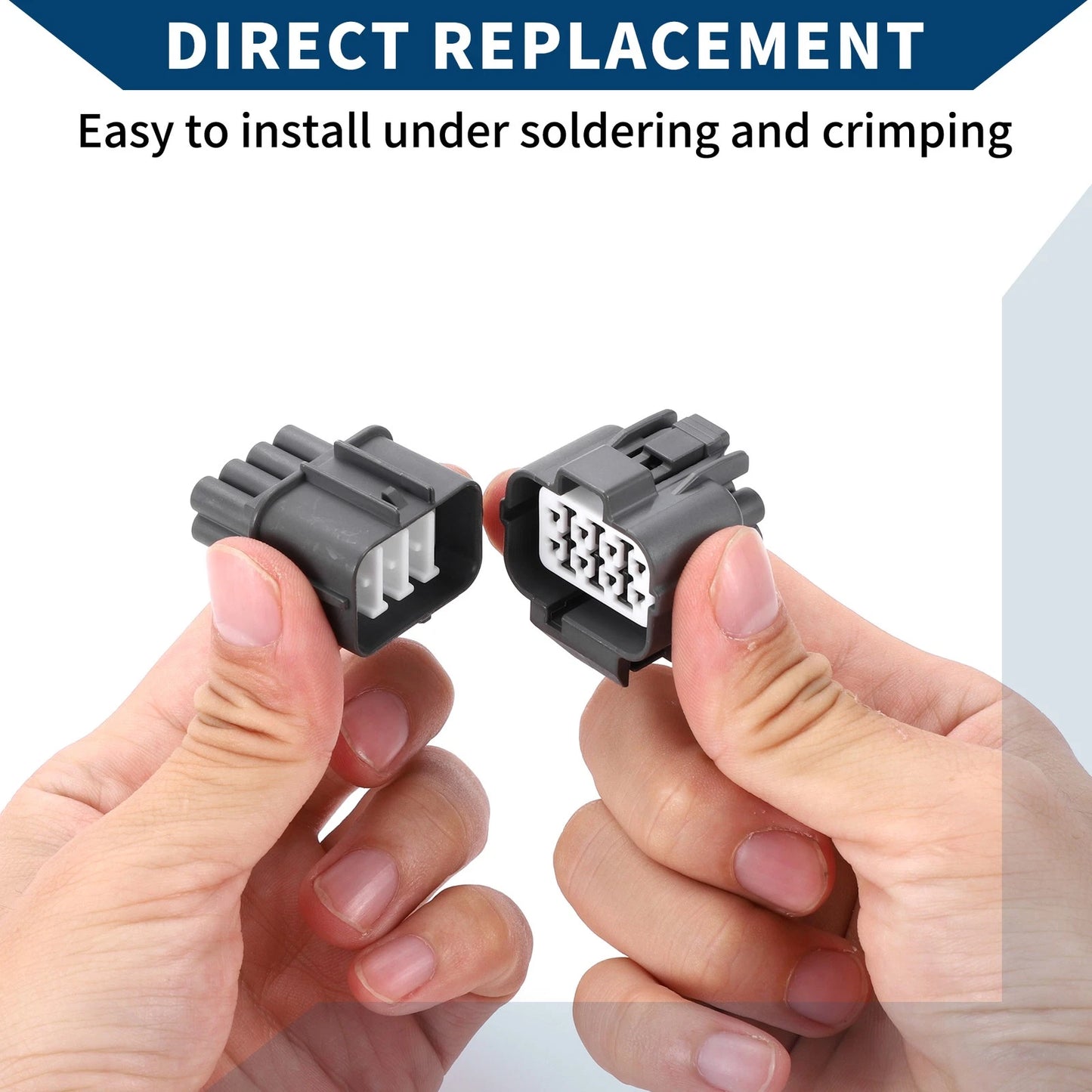 8 Pin OBD1 Distributor Connector Plug for Honda