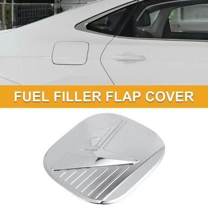 Fuel Tank Door Cap for Hyundai Tucson 2021-2025 Gas Tank Flap Chrome Silver